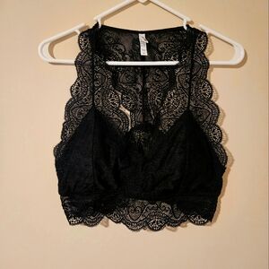 Black Bralette NWOT